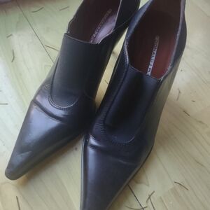 Donald J. Pliner Black Heeled Boots for Women